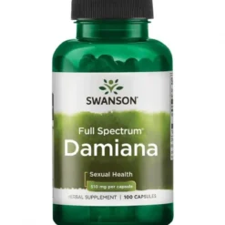 Full Spectrum Damiana 510mg 100kaps Swanson