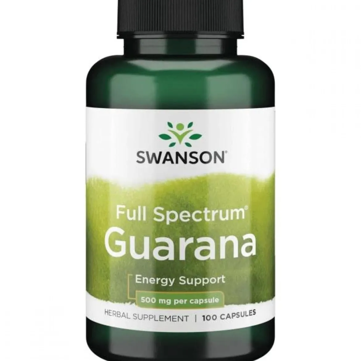 Full Spectrum Guarana 500mg 100kaps Swanson