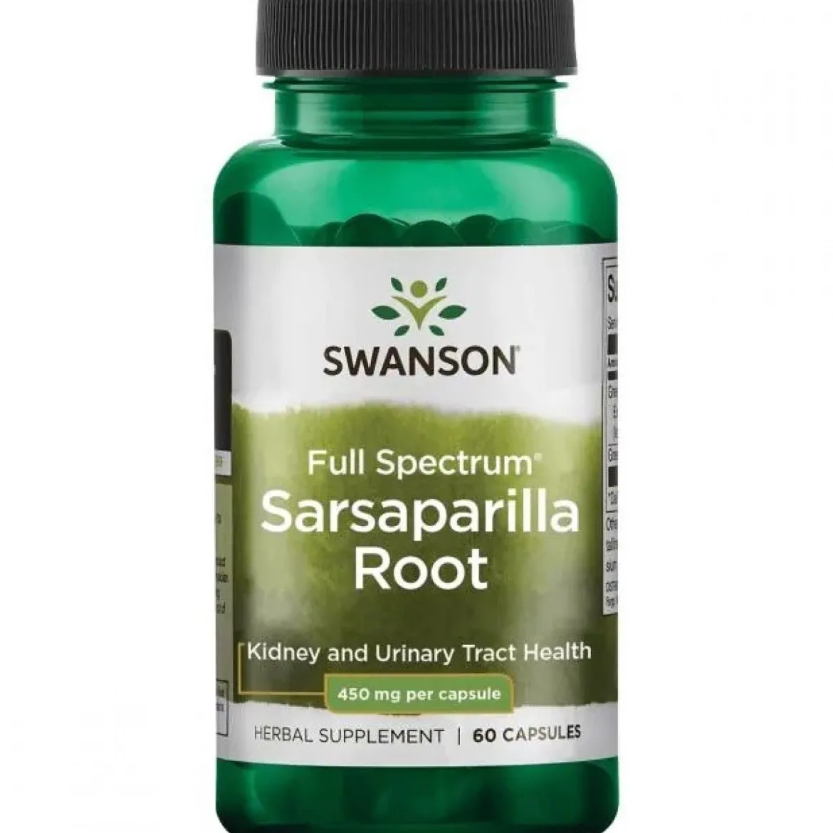 Full Spectrum Sarsaparilla (Kolcorośl) 450mg 60kaps Swanson