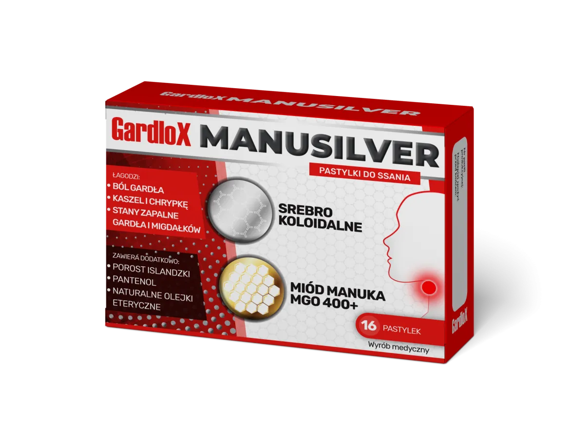 Gardlox Manusilver 16 pastylek S-Lab