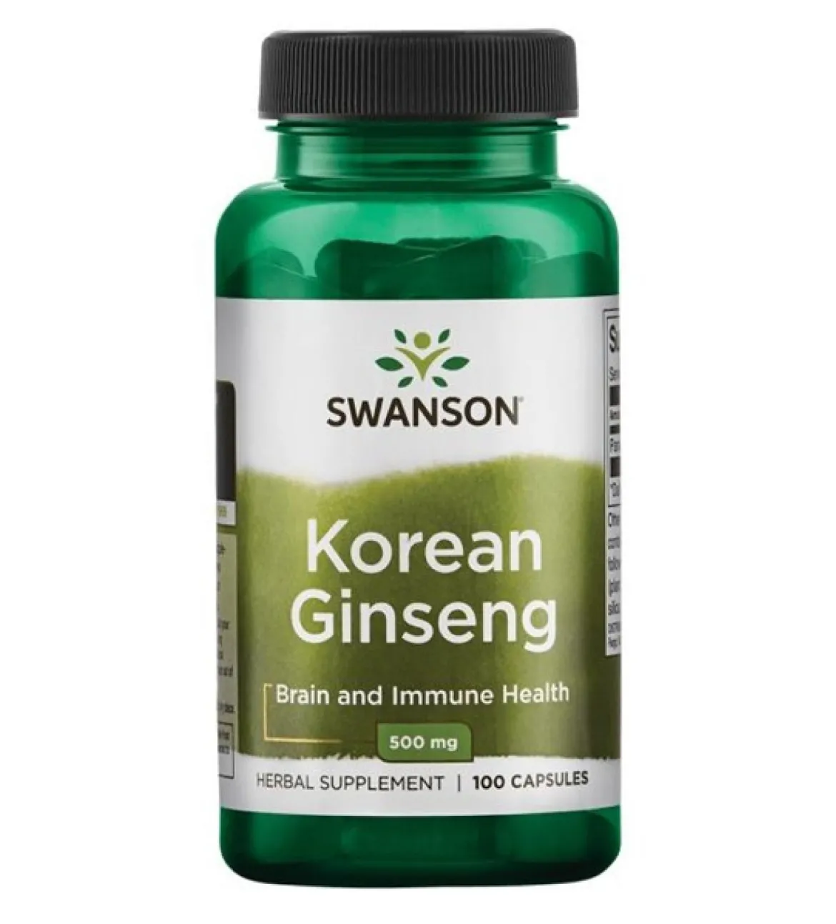 Ginseng (Żeń-Szeń) 500mg 100 kaps Swanson