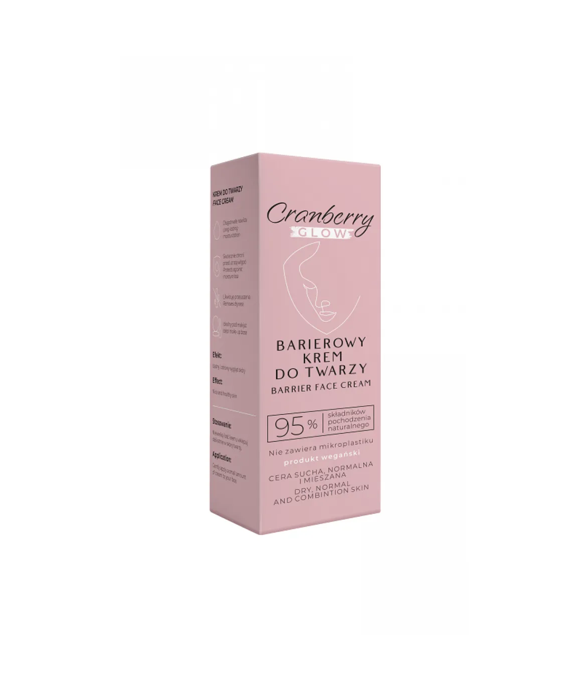 Glow Barierowy krem do twarzy Barrier Face Cream 50ml GoCranberry