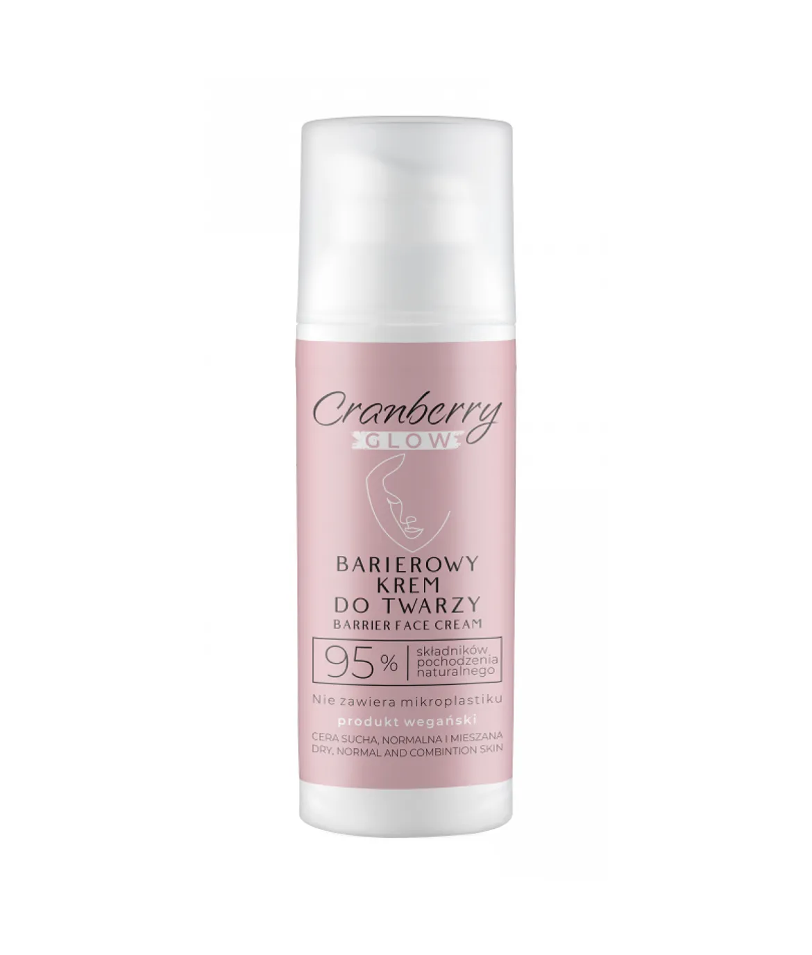 Glow Barierowy krem do twarzy Barrier Face Cream 50ml GoCranberry