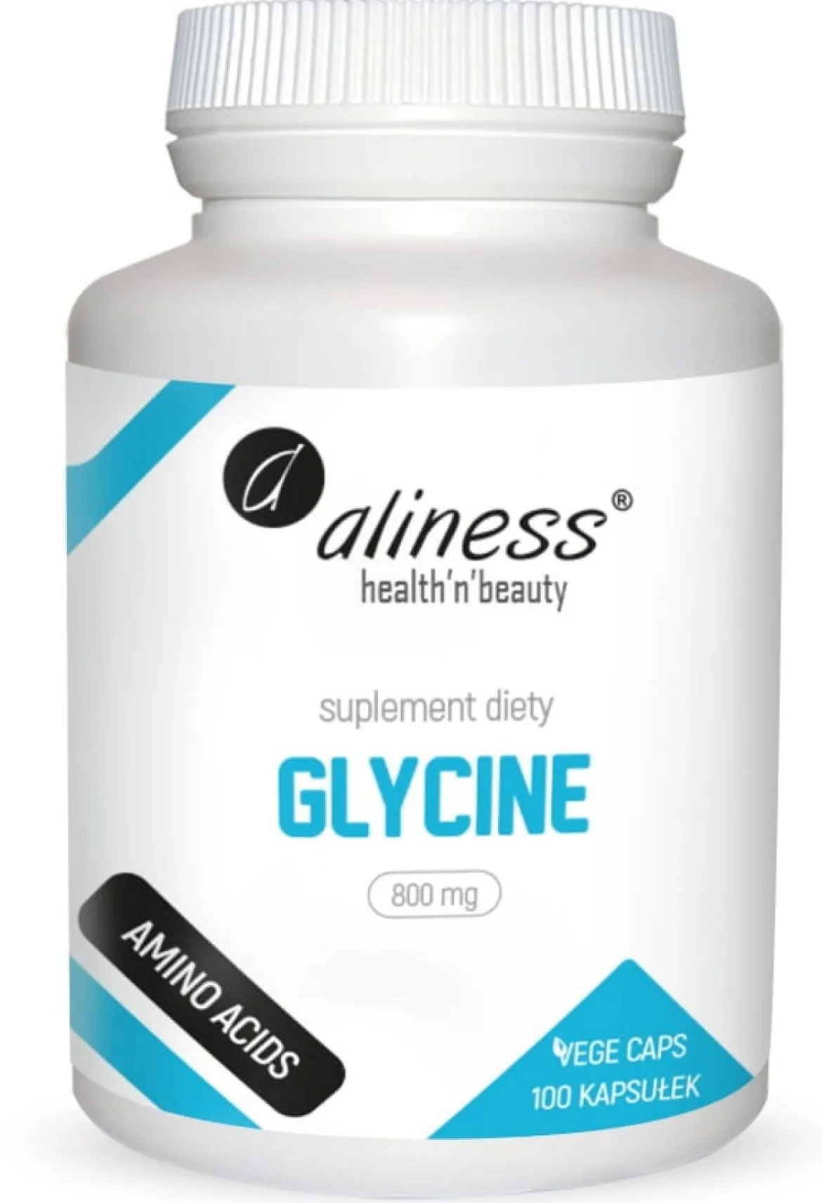 Glycine 800mg x 100vege caps Aliness