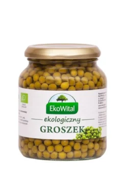 Groszek zielony w zalewie BIO 350g EkoWital