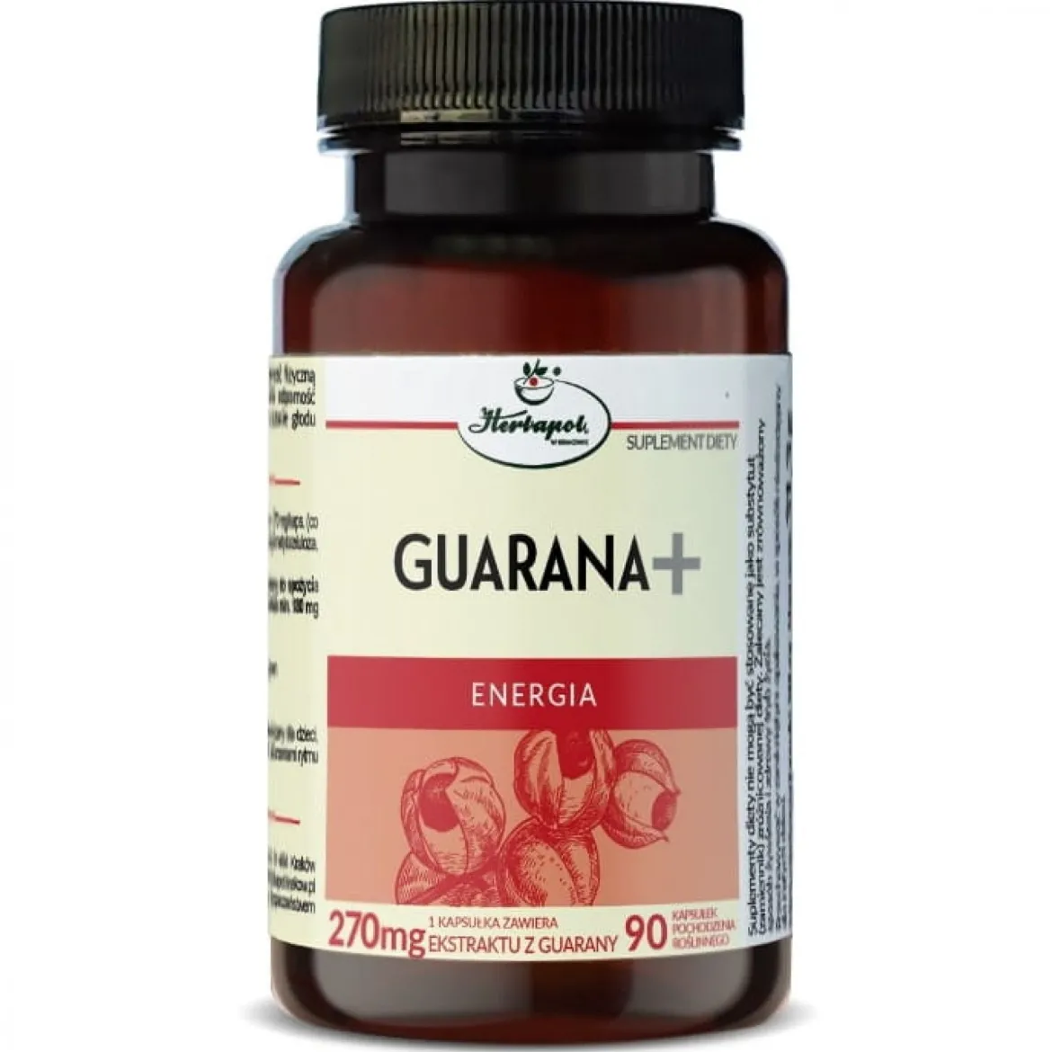 Guarana 90 kapsułek Herbapol
