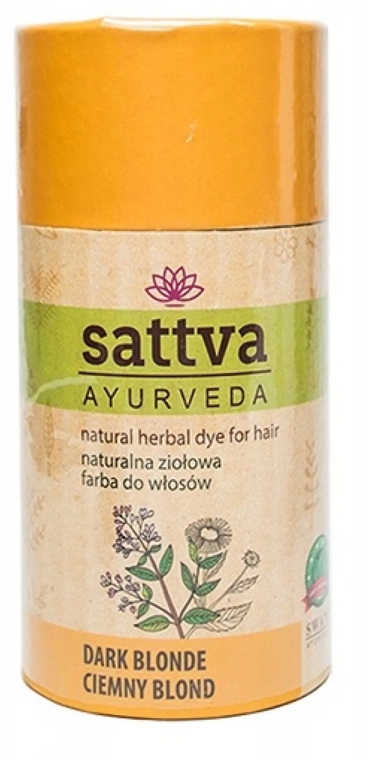 Henna Ciemny Blond 150g Sattva
