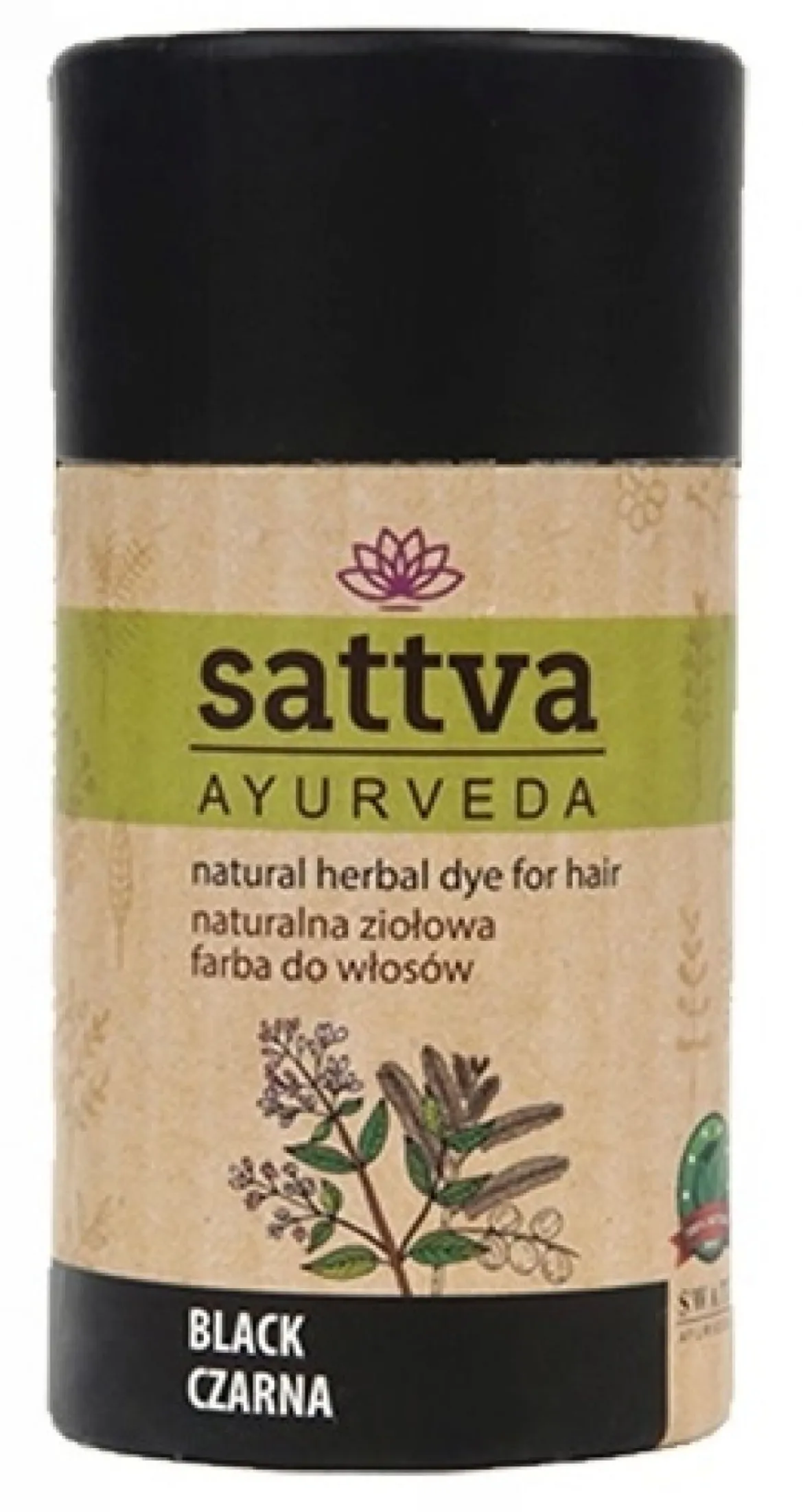 Henna Czarna 150g Sattva