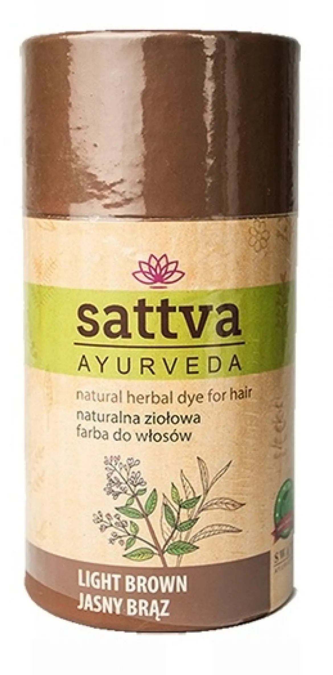 Henna Jasny Brąz 150g Sattva