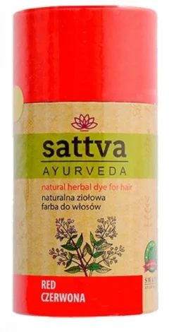 Henna Naturalna Czerwona 150g Sattva