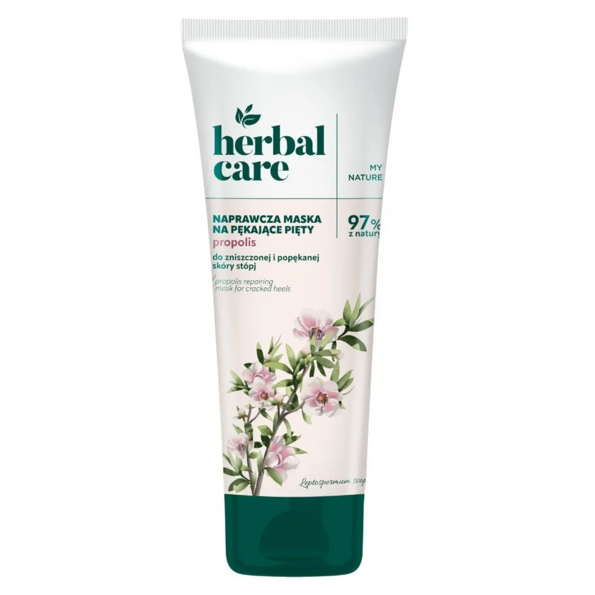Herbal Care Naprawcza maska na pękające pięty Propolis 100ml Farmona