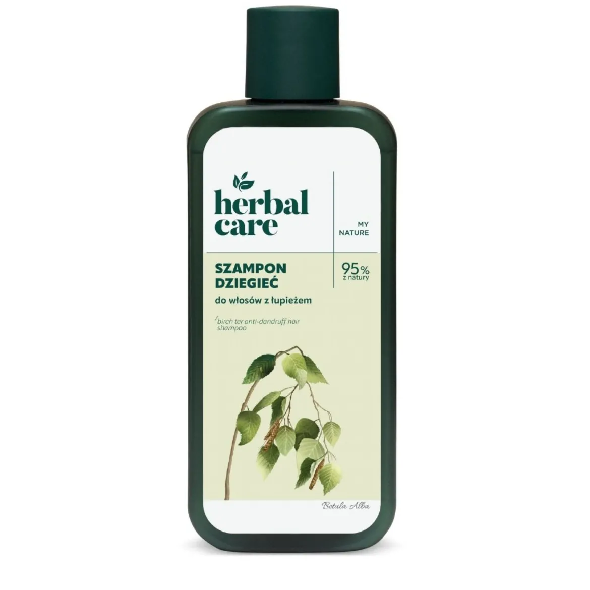 Herbal Care Szampon do włosów z łupieżem Dziegieć 330ml
