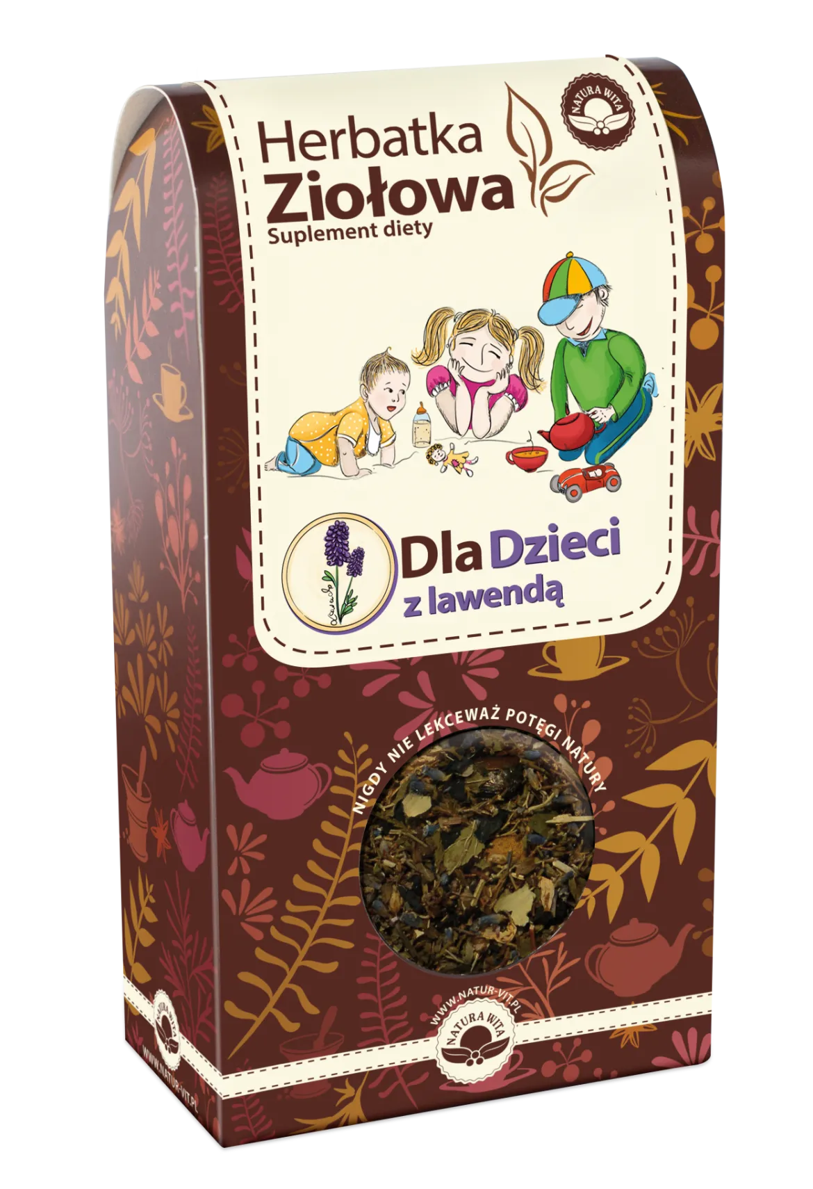 Herbata Dla Dzieci z Lawendą 80g Natura Wita