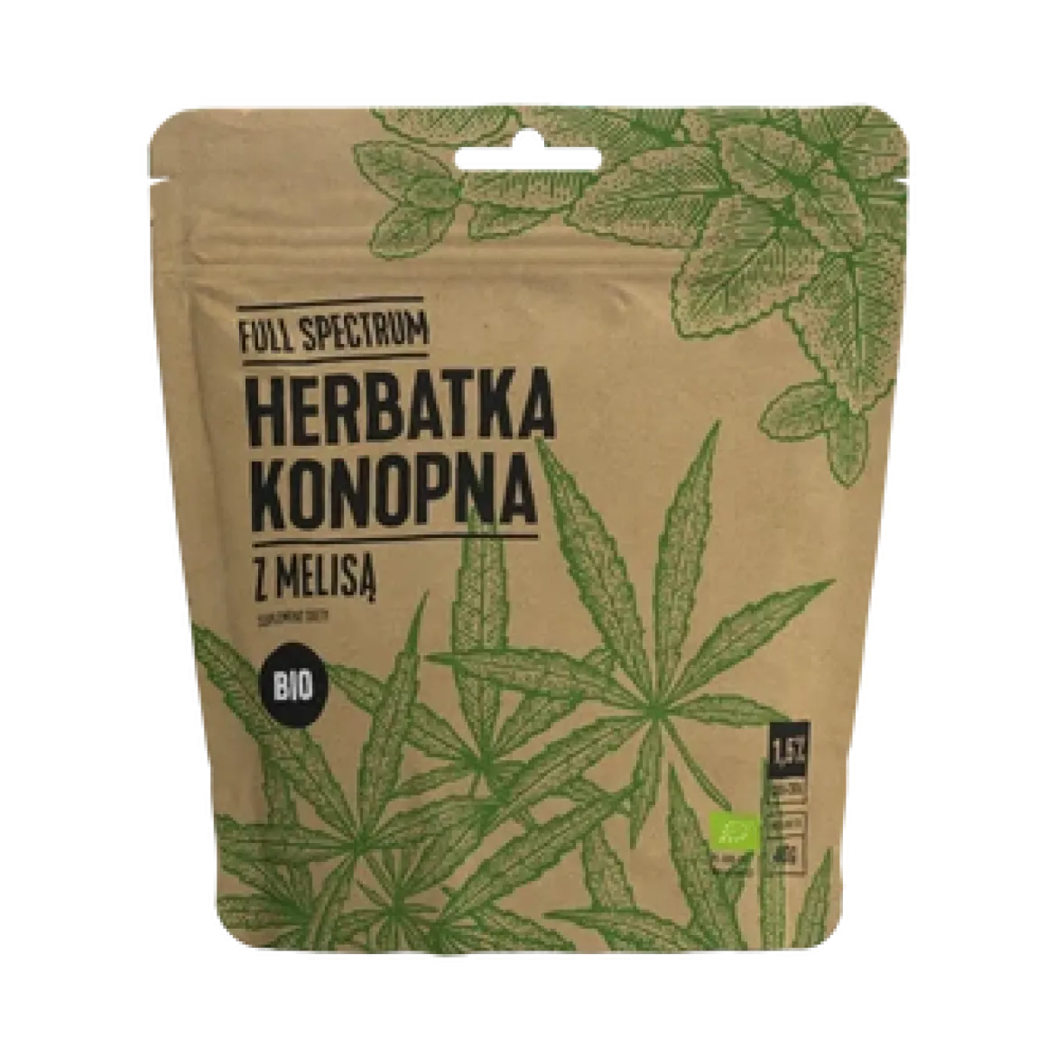 Herbata Konopna z Melisą BIO 40g Cosma Cannabis