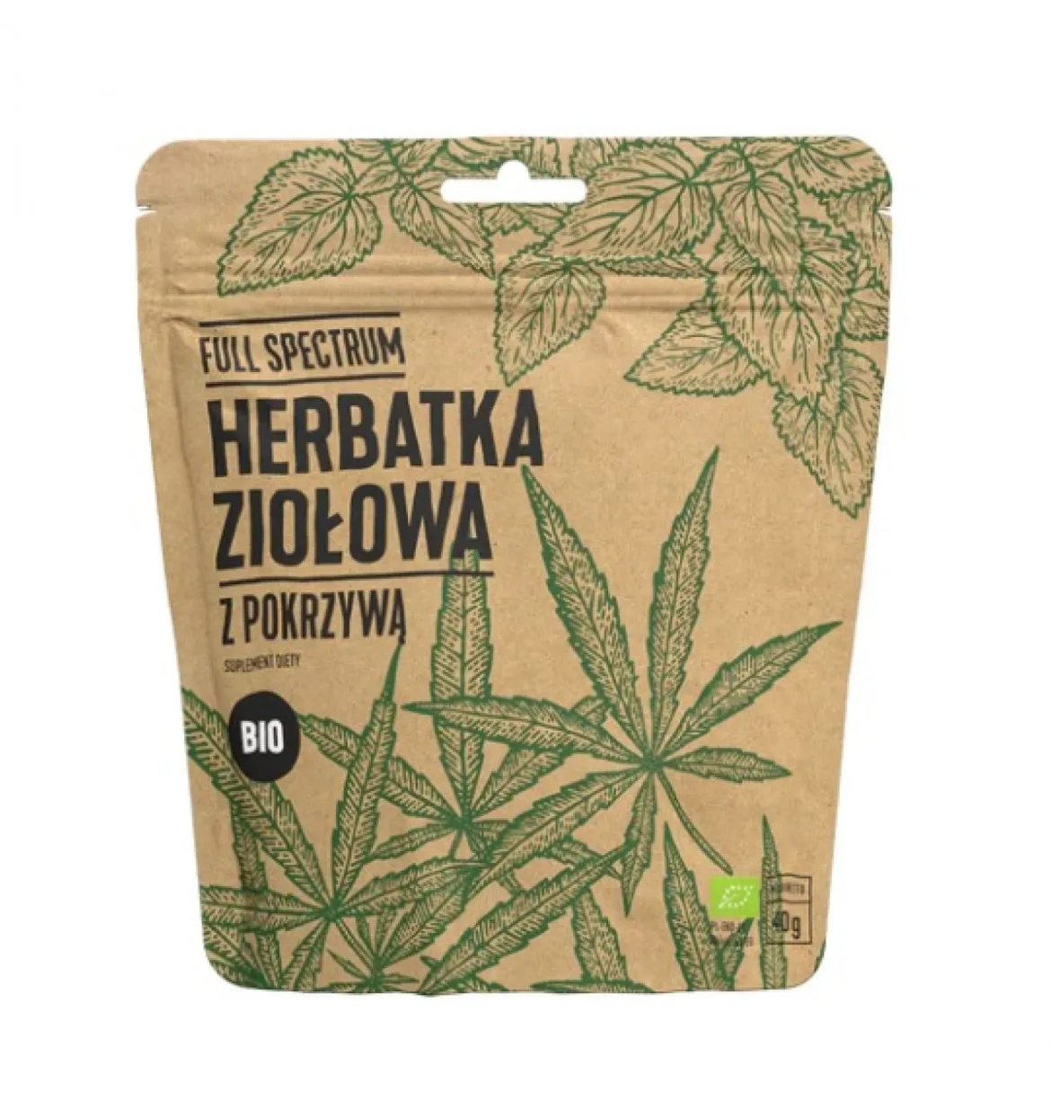 Herbata Konopna z Pokrzywą BIO 40g Cosma Cannabis