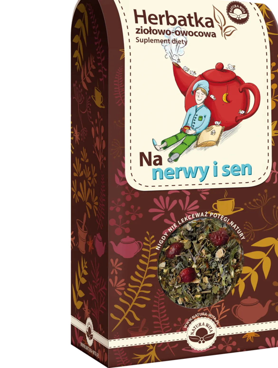 Herbata Na Nerwy i Sen 80g Natura Wita