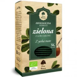 Herbata Zielona z Yerba Mate Eko 25x2g Dary Natury