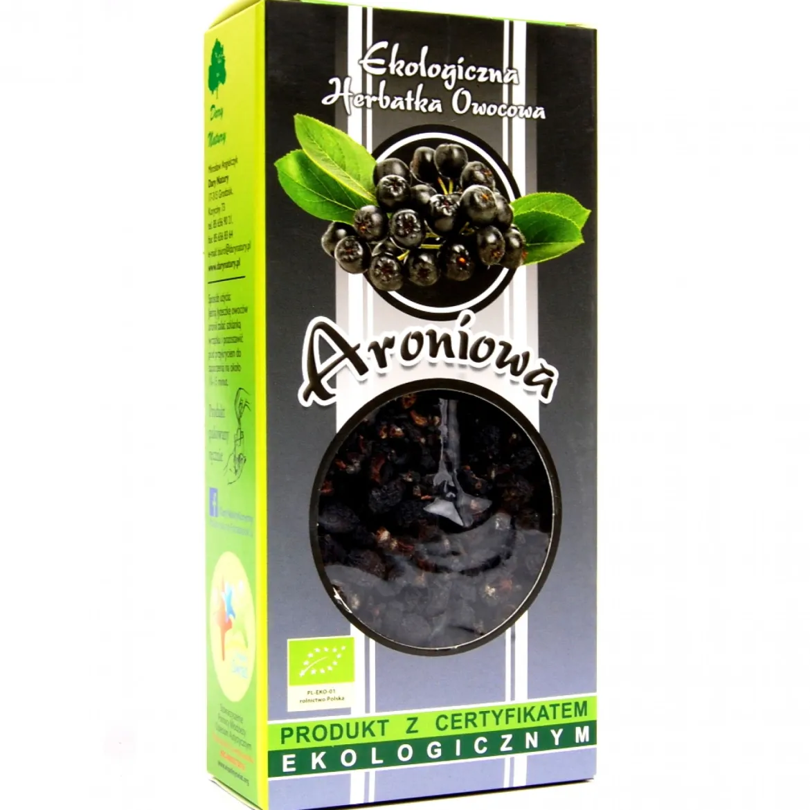 Herbatka Aroniowa EKO 100g Dary Natury