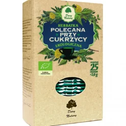 Herbatka Polecana przy cukrzycy EKO 25x2g Dary Natury
