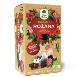 Herbatka Różana w piramidkach Eko 15x3g Dary Natury