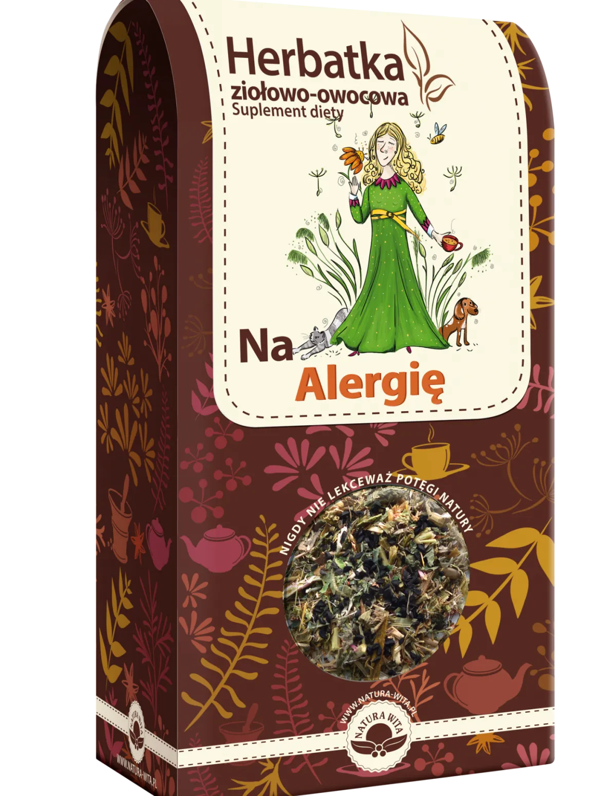 Herbatka ziołowa Na Alergię 80g Natura Wita