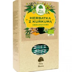 Herbatka z kurkumą EKO 25x2g Dary Natury