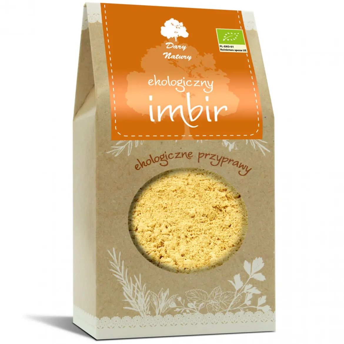Imbir Mielony BIO 200g Dary Natury
