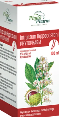 Intractum Hippocastani - Wyciąg z kasztanowca 100ml PhytoPharm