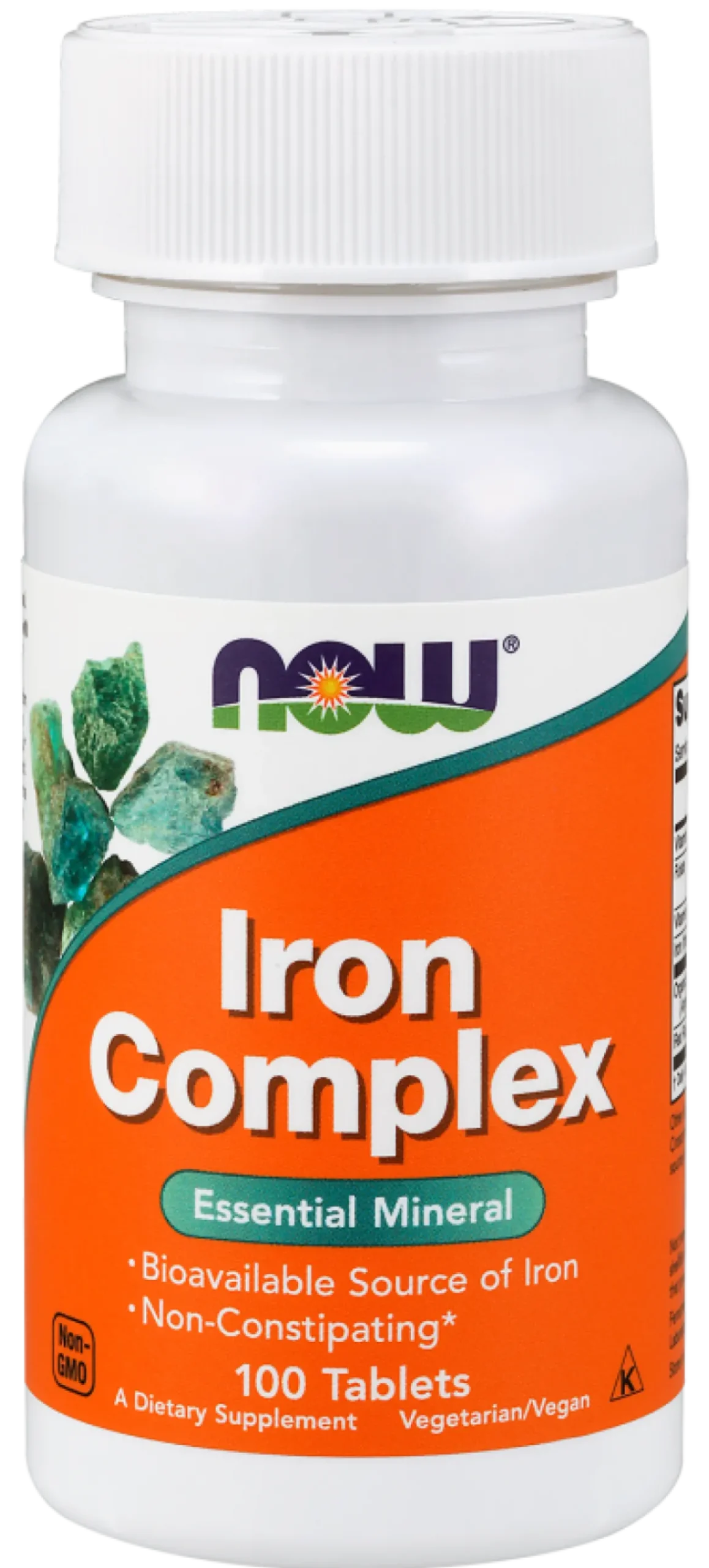 Iron Complex 100 tabletek Now Foods