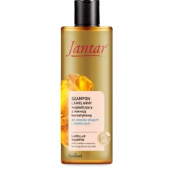 JantarSzampon lamelarny wygładzający do włosów długich, zniszczonych i niesfornych 300ml Farmona