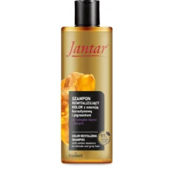 Jantar Szampon rewitalizujący kolor z esencją bursztynową i pigmentem do włosów blond i siwych 300ml Farmona