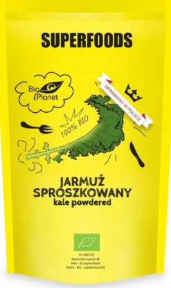 Jarmuż sproszkowany BIO 125g Bio Planet