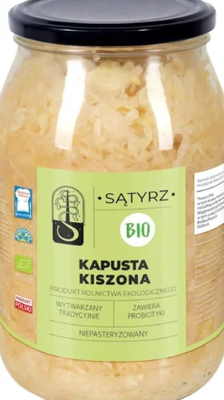 Kapusta Kiszona BIO 800g Sątyrz