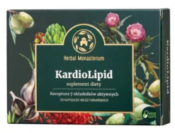 KardioLipid 30 kapsułek Herbal Monasterium