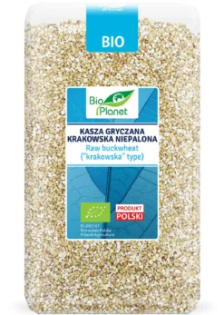 Kasza Gryczana Krakowska Niepalona BIO 1kg Bio Planet