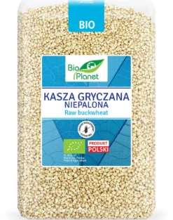 Kasza Gryczana Niepalona Bezglutenowa BIO 2kg Bio Planet