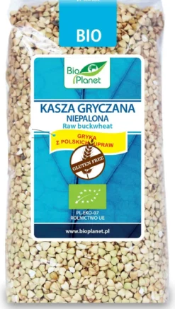 Kasza Gryczana Niepalona Bezglutenowa BIO 500g Bio Planet
