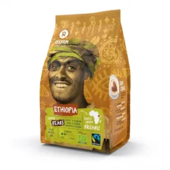 Kawa Ziarnista Arabica 100 % Etiopia Fair Trade BIO 250g Oxfam