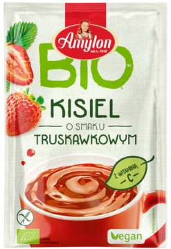 Kisiel Truskawkowy Bezglutenowy BIO 30g Amylon
