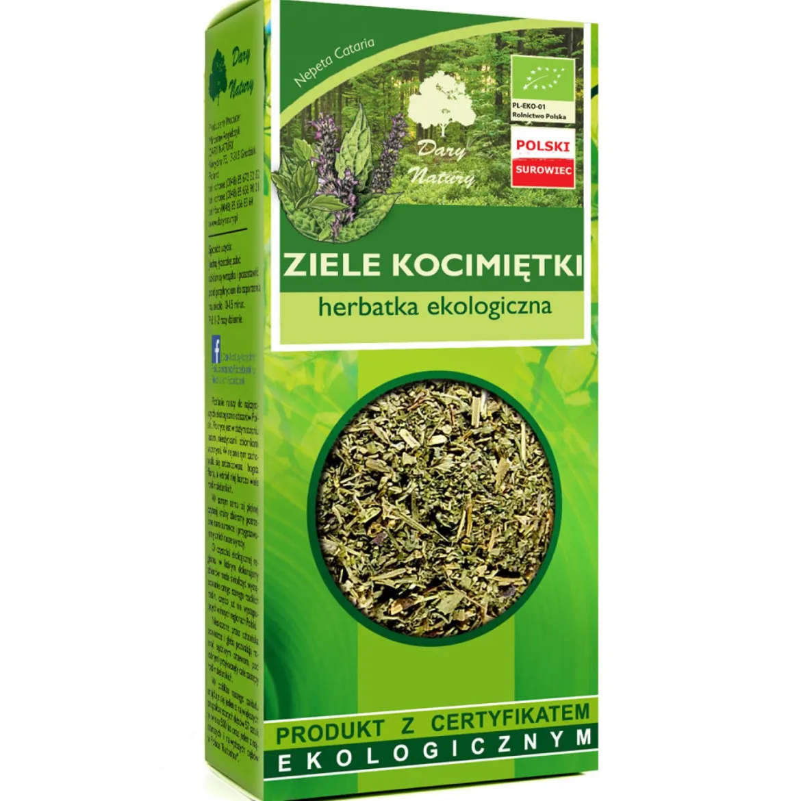 Kocimiętka ziele 25g Dary Natury