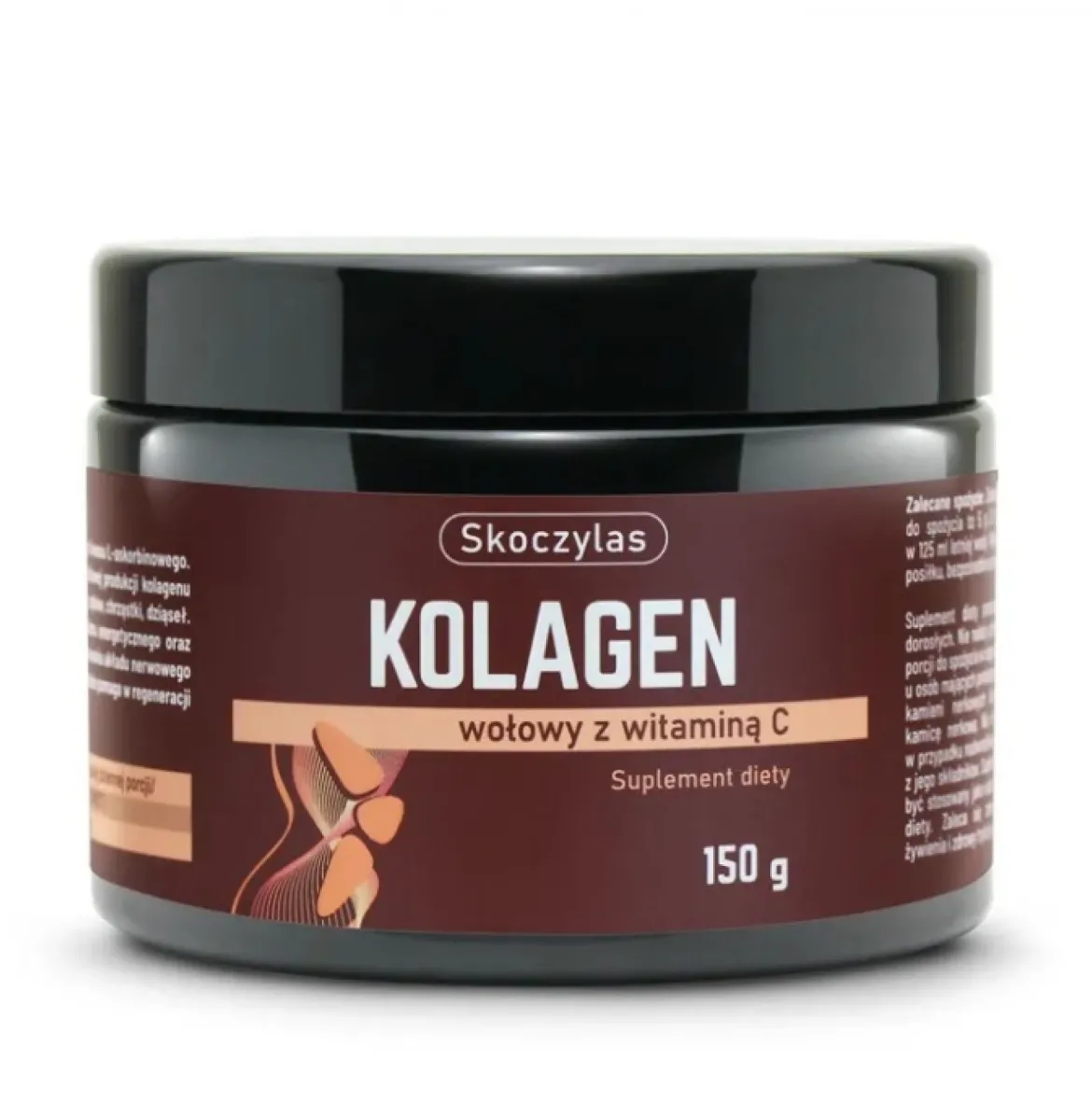Kolagen wołowy z witaminą C 150g Skoczylas