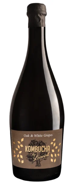 Kombucha Szampańska Na Płatkach Dębu o Smaku Białych Winogron BIO 750ml Kombucha By Laurent