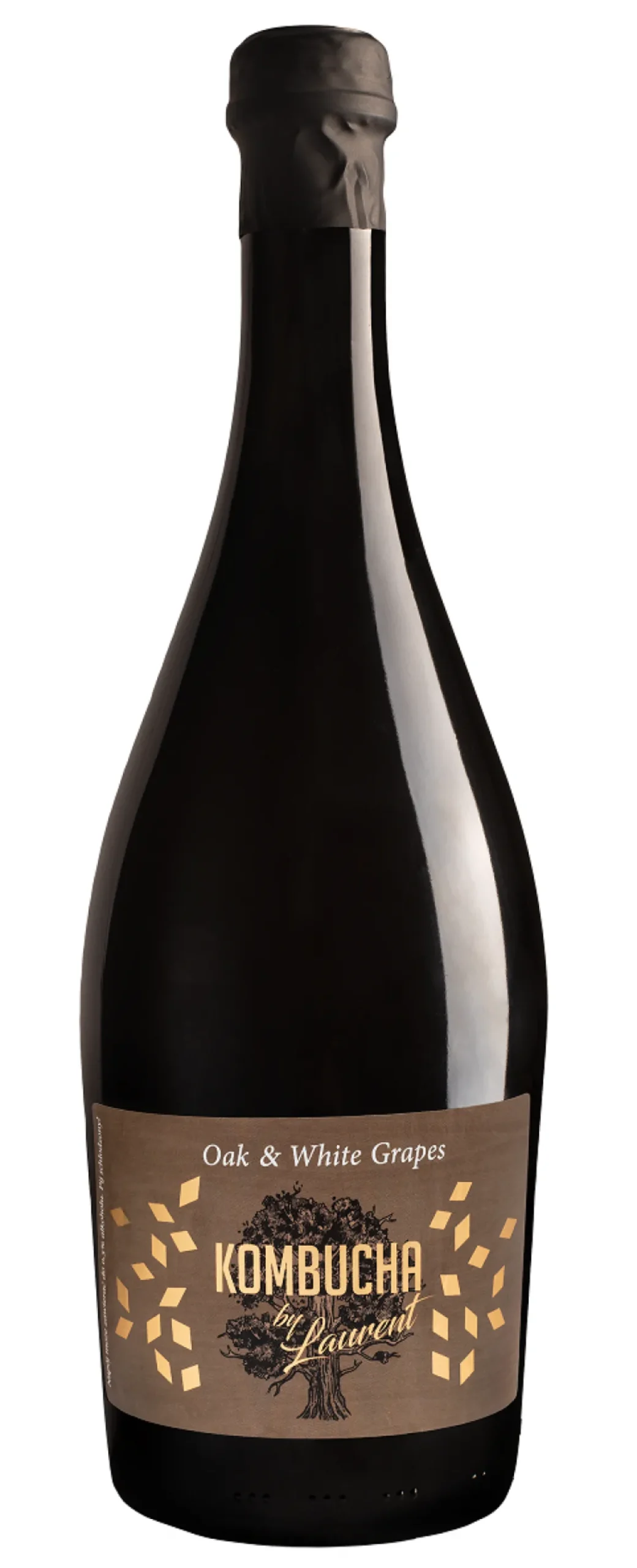 Kombucha Szampańska Na Płatkach Dębu o Smaku Białych Winogron BIO 750ml Kombucha By Laurent