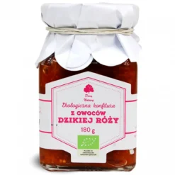 Konfitura z dzikiej róży EKO 180g Dary Natury