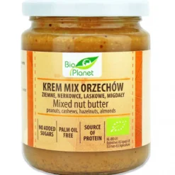 Krem Orzechowy Mix (4 Orzechy) BIO 250g Bio Planet