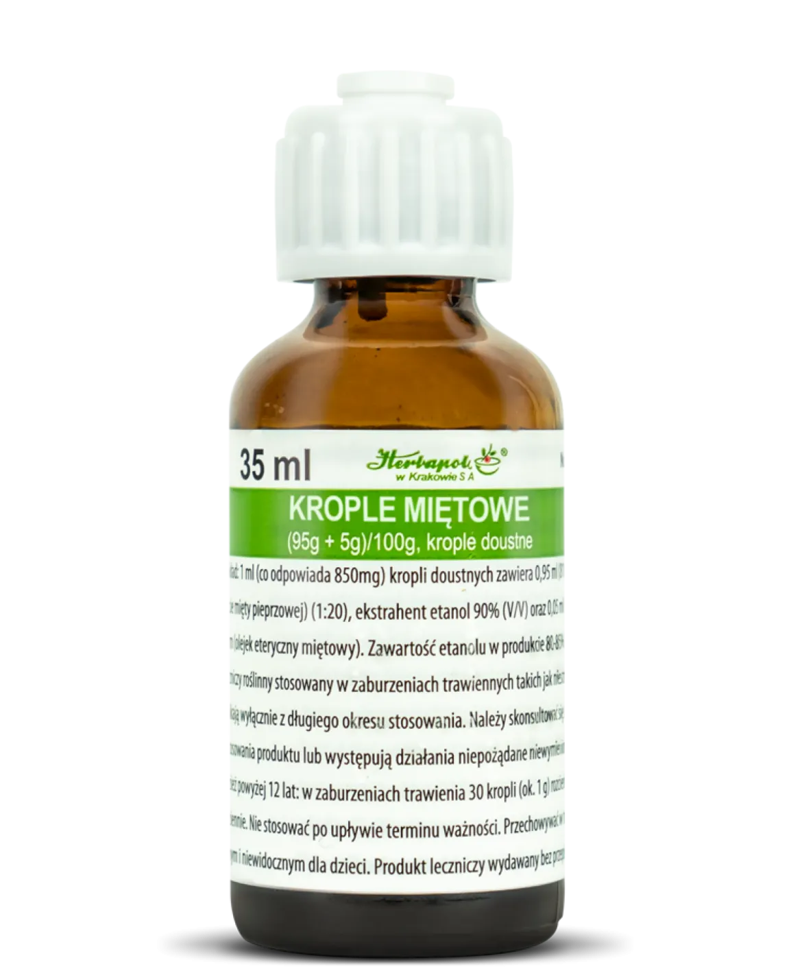 Krople miętowe 35ml Herbapol Kraków