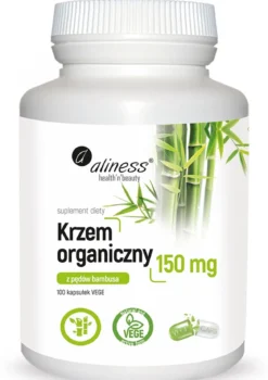 Krzem organiczny 150mg 100 kaps Aliness