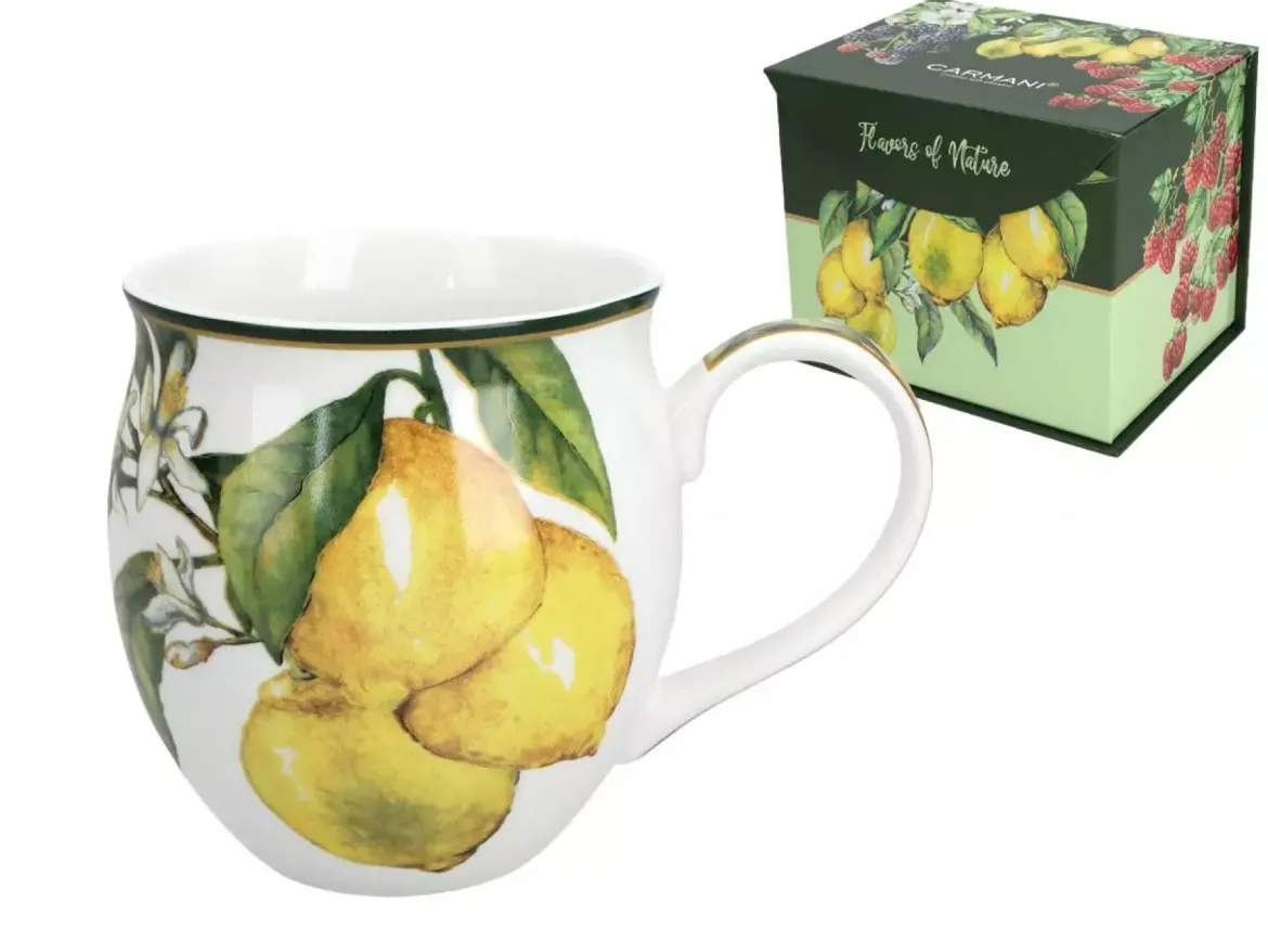 Kubek beczka - Cytryny 450ml