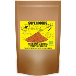 Kurkuma Mielona z Czarnym Pieprzem BIO 200g Bio Planet
