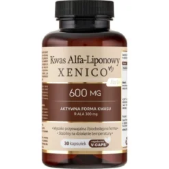 Kwas Alfa-Liponowy Forte 600mg 30kaps XenicoPharma